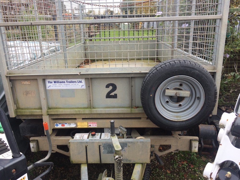 Ifor Williams Caged Twin Axle Tipping Trailer | Skegness Plant Hire